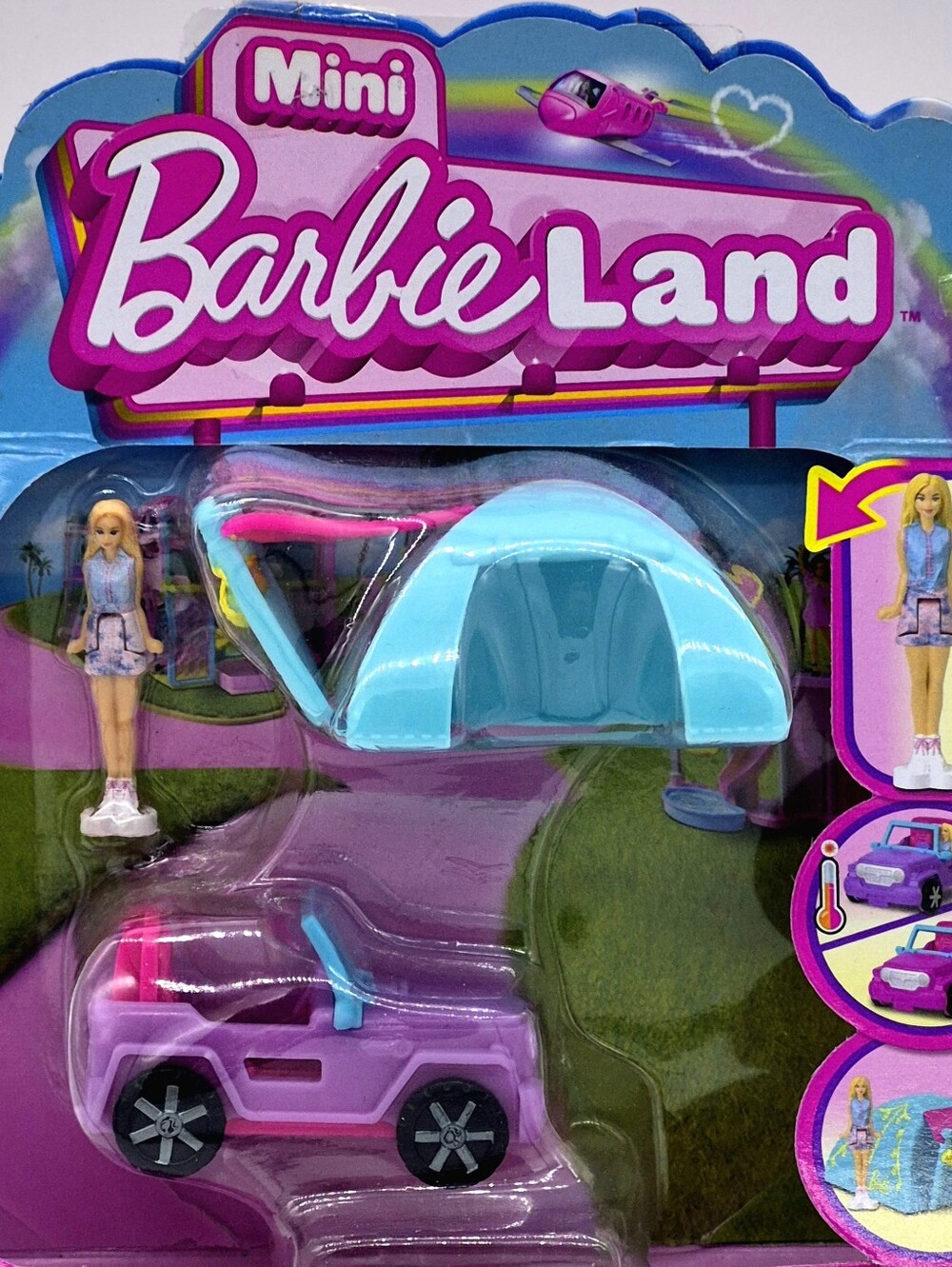 💕 Mini Barbie Land Camper Tent Playset Sealed 💕